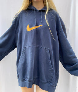 (L) Vintage Nike Swoosh Hoodie