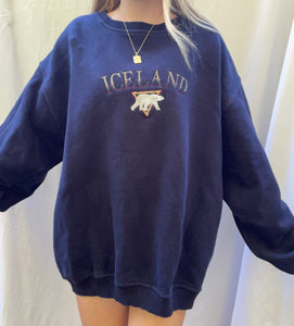 (M) Iceland Embroidered Sweatshirt