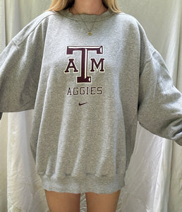 (L) Texas A&M Nike Crewneck