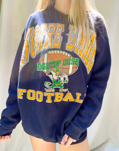 (L) Notre Dame Football Sweatshirt