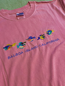 (L) Balboa Island Embroidered Tee