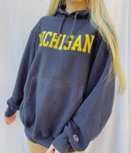 Load image into Gallery viewer, (S/M) Michigan Champion Hoodie
