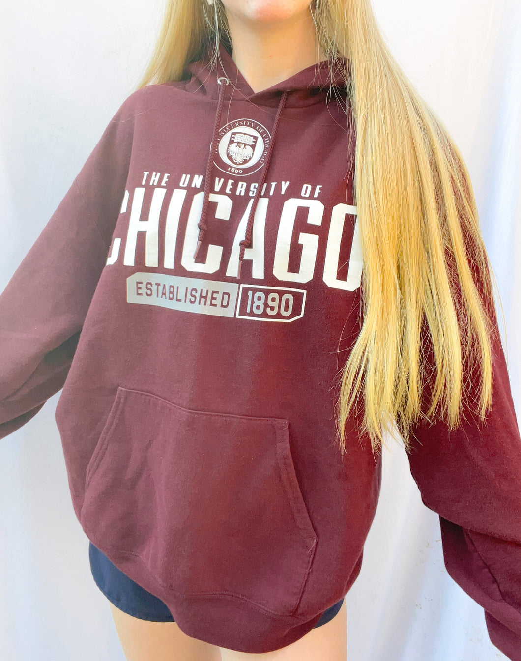 (M) University of Chicago Champion Hoodie