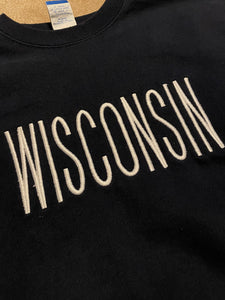 (L/XL) Wisconsin Champion Vintage Sweatshirt