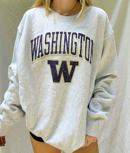 (L) Washington Reverse Weave Sweatshirt