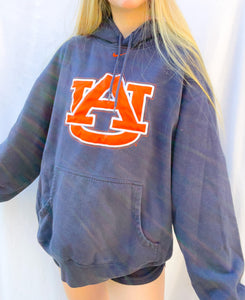 (L) Auburn Vintage Nike Hoodie