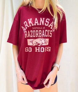 (L) Arkansas Razorbacks Tee