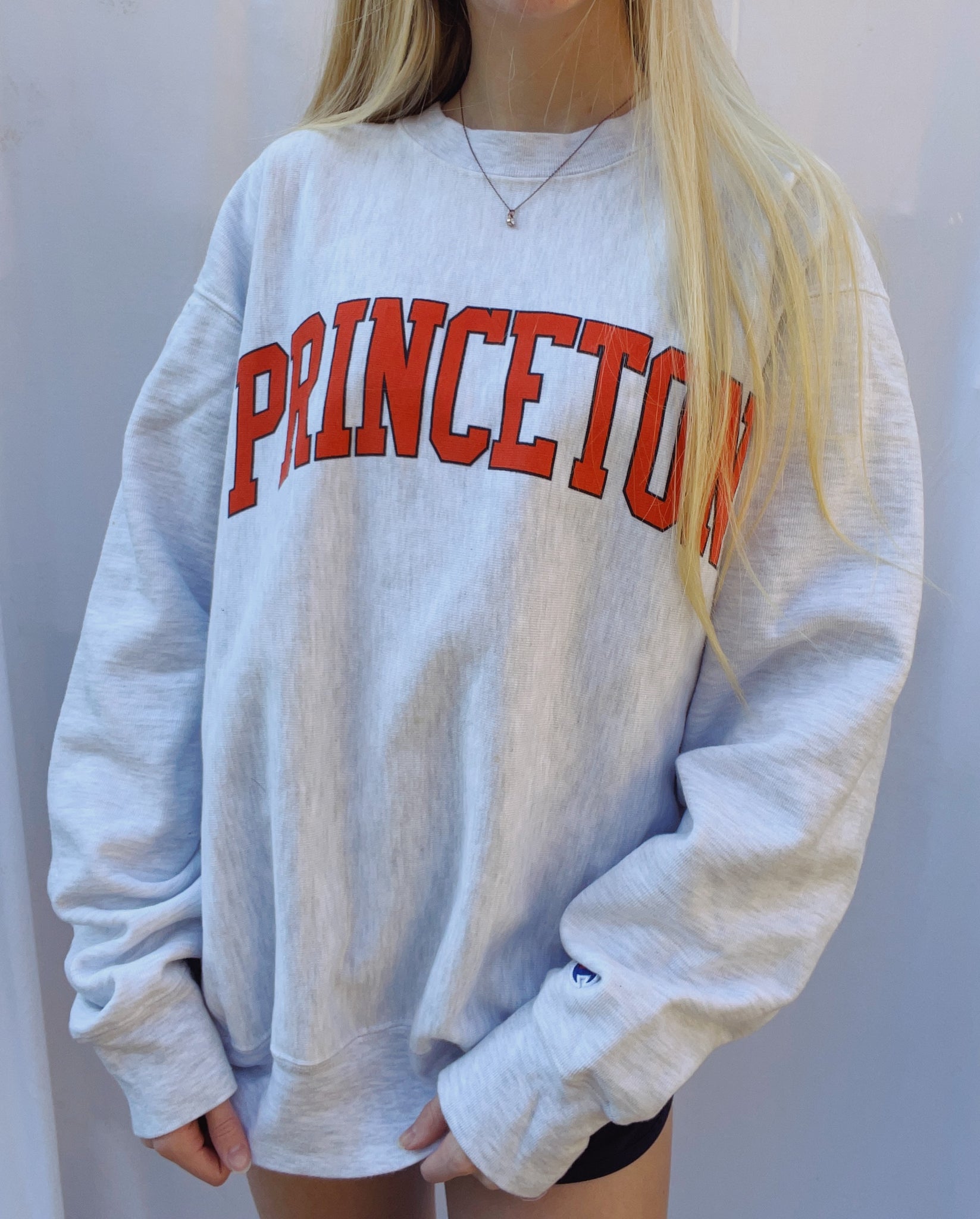 M/L) Princeton Champion Reverse Weave Sweatshirt – Happyy.thrifts