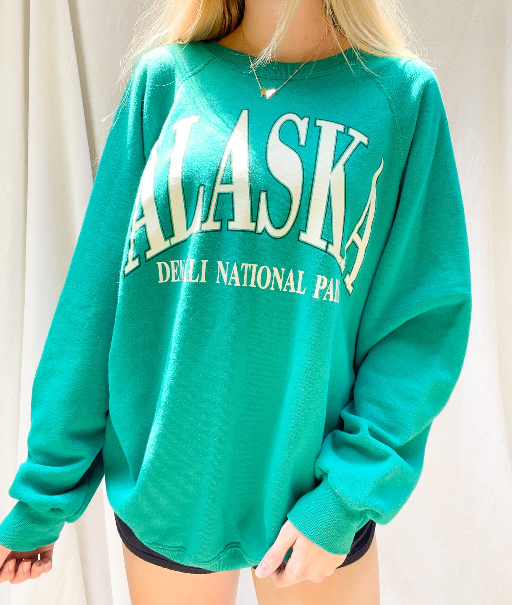 L) Vintage Alaska Sweatshirt – Happyy.thrifts