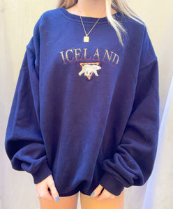 (M) Iceland Embroidered Sweatshirt